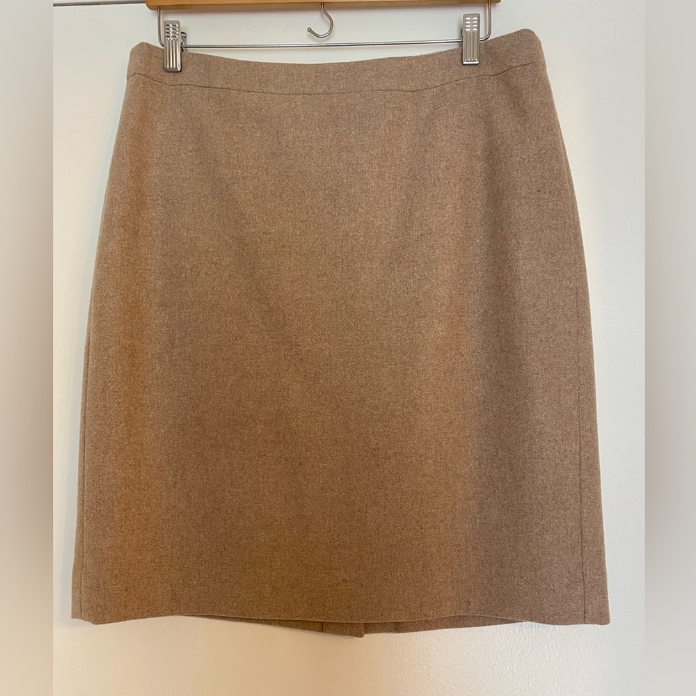J. Crew Wool Pencil Skirt Sz 12